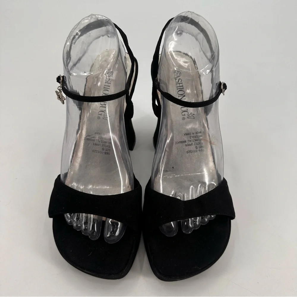 Vintage Y2K Chunky Platform High Heel Bratz Shoes Sandals Size 9